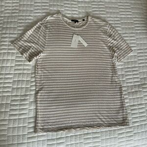 NWT Vince Striped T Shirt Large